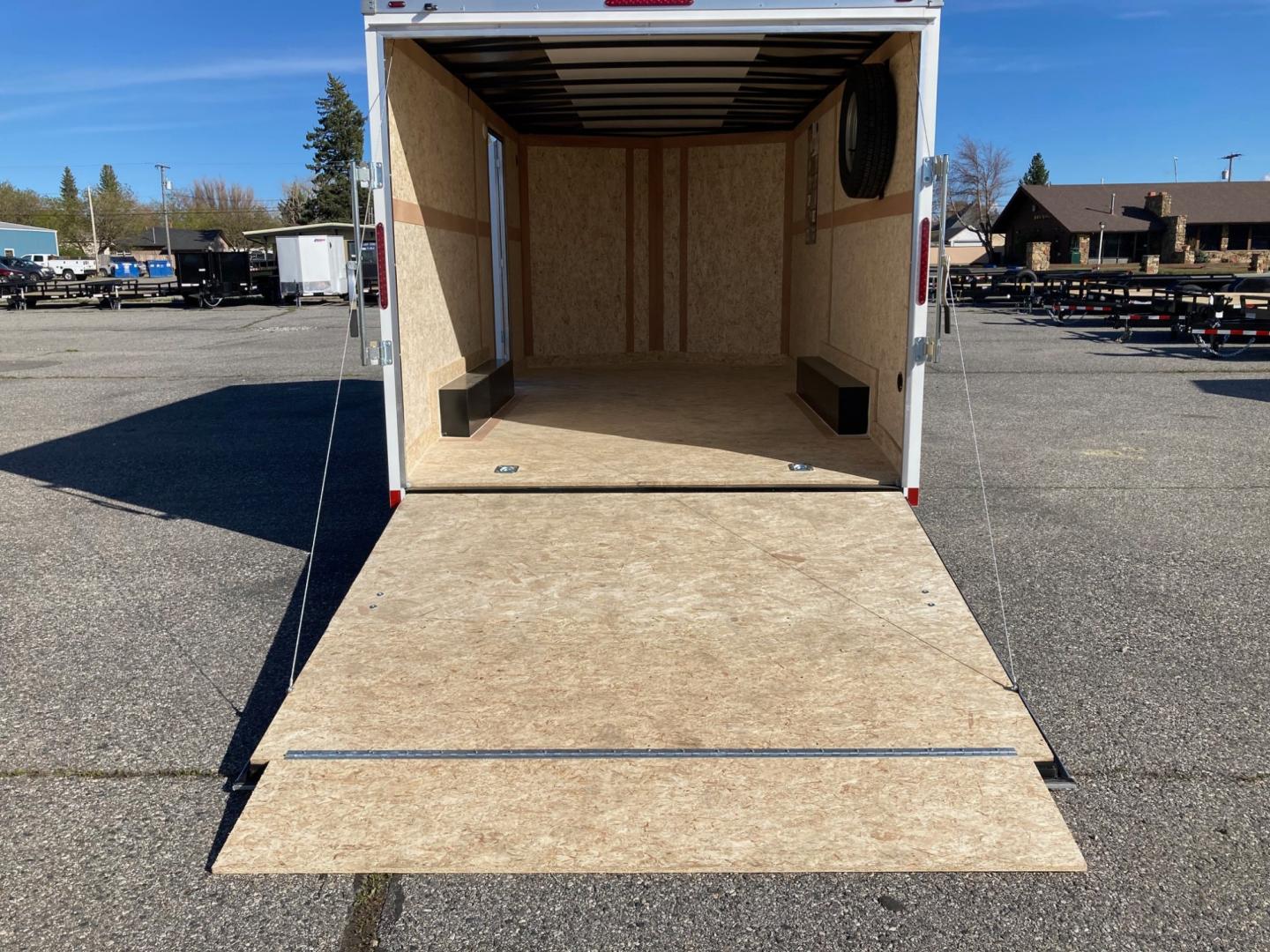 2025 Wells Cargo , located at 310 West 1st Ave, Big Timber, MT, 59011, (406) 901-0517, 45.833511, -109.957809 - Wells Cargo Fast Trac 81/2 x 16 Enclosed Cargo, V-nose, 7K GVW, (2) 3.5K axles with EZ lube hubs, spring suspension, 15" radial tires, electric brakes on all wheels with brake-away switch, 2 x 6 tube frame construction, Plex-Core high performance wood floor and sidewalls, 16" on center floor crossme - Photo#5
